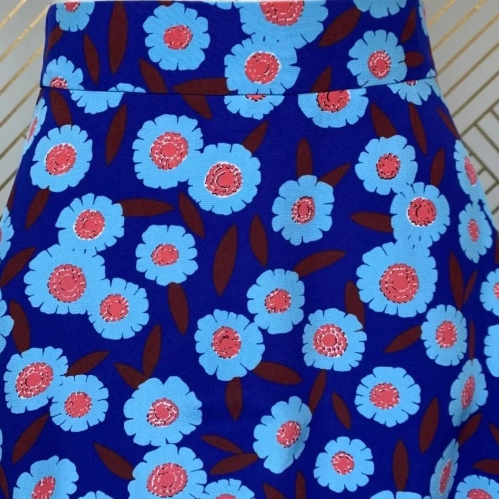 Kate Spade New York - Tangier Floral Double Layer Skirt Size 2 - Picture 10 of 17